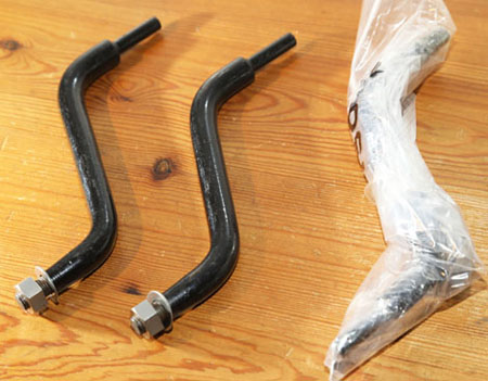 Girder Fork Headlight Brackets